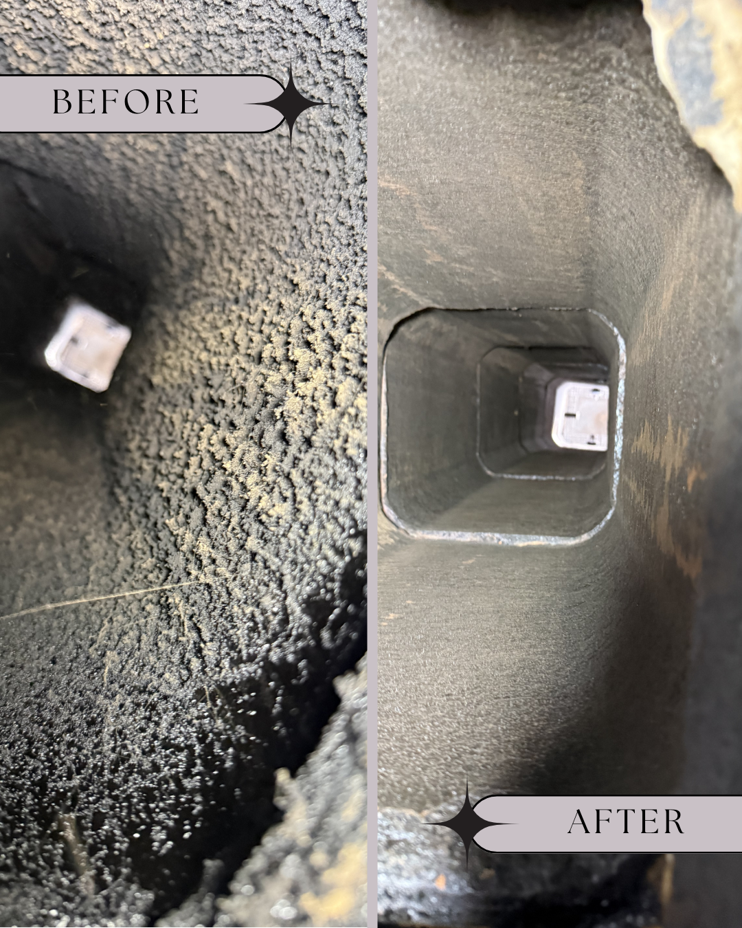 Chimney crown repair work