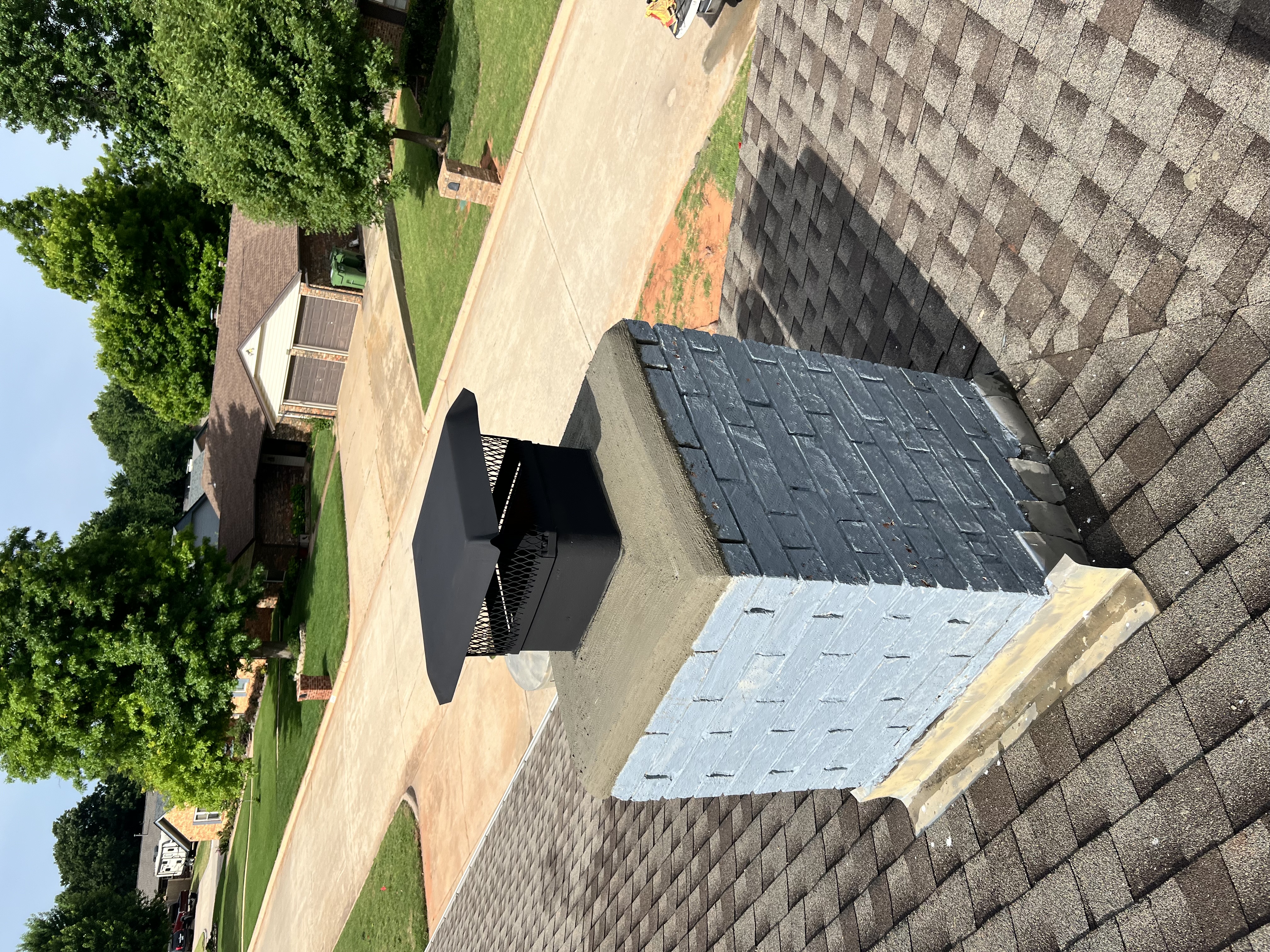 Chimney masonry repair
